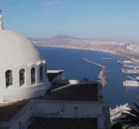 Eine christliche Kirche in Algerien