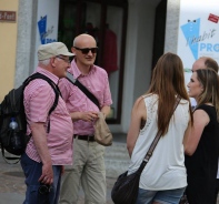 EHC-Einsatzteam aus den USA an der Gay Pride in Sion.