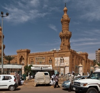 Moschee in Khartum, Hauptstadt vom Sudan