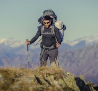 Mann auf Wanderung von Der 4te Musketier im Tessin