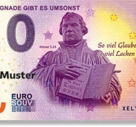 0-Euro-Schein zum Reformationsjahr