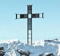 Diese Gipfelkreuz auf dem Dent d