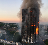 Brand im Grenfell Tower