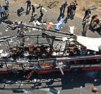 Terroranschlag auf einen Bus in Israel