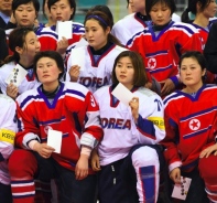 Nord- und Sdkorea stellen bei den Olympischen Spielen ein gemeinsames Eishockey-Damen-Team.