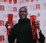 Stormzy rumte an den Brit-Awards 2018 gleich zwei Preise ab.