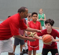 Athleten in Aktion bietet mindestens einmal jhrlich ein Basketballcamp an.