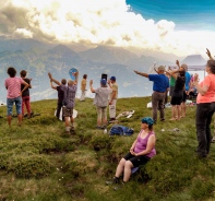 Hhentreff auf dem Niederhorn