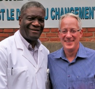 Denis Mukwege mit Markus Freudiger