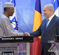 Idriss Deby und Benjamin Netanjahu