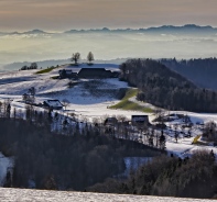 Haus in Hirzel, Schweiz