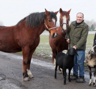 Daniel Mller mit seiner Frau