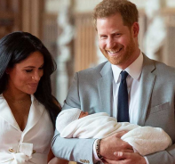 Meghan und Harry mit ihrem Sohn Archie