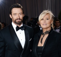 Hugh Jackman mit seiner Ehefrau Deborra-Lee Furness