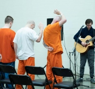 Gottesdienst im Jasper County Jail