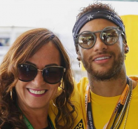 Nadine Goncalves mit ihrem Sohn Neymar