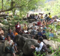 Personen in Laos