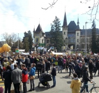 Klimawandel-Demo in Bern