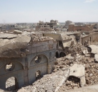 Die durch ISIS zerstrte Al Tahira-Kirche in Mosul gehrt zu den zwei Kirchen, die von VAE-Geldern wiederaufgebaut werden soll.