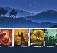 Weihnachtsbriefmarken der Royal Mail