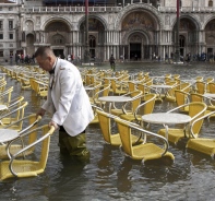 Hochwasser in Venedig