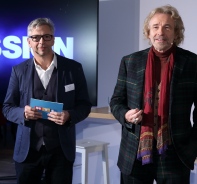 Kai Sturm (links) mit Thomas Gottschalk