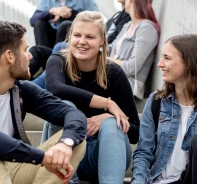 Studenten am ISTL