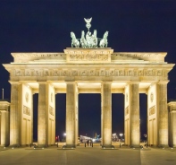 Brandenburger Tor bei Nacht