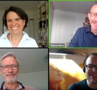 Livenet-Talk mit Sabine Frbringer, Thomas Hrry, Johannes Wirth und Florian Wthrich