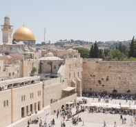 Die Klagemauer in Jerusalem