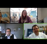 Livenet-Talk mit Florian Wthrich, Simone Siddiqui, Adi Furrer, Richard Moser und Philip Bhler