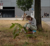 Bei TeenStreet werden die Teenager ermutigt, in der Stille zu Gott zu kommen