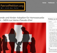 Die Petition zur Nein zur Homo-Pseude-Ehe