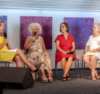 Stephanie Keller, Dorothee Widmer, Katharina Bnziger und Lilo Keller.