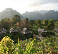 Htten in Laos (Bild: Pixabay)