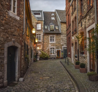 Gasse einer Altstadt