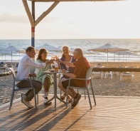 Zufriedene Gste whrend des Ferien am Meer-Programms