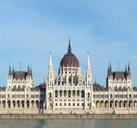 Ungarisches Parlamentsgebude in Budapest