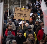 Corona-Demonstration in Liestal