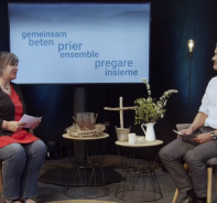 An Grndonnerstag 2020 fand das erste gemeinsam beten-Event statt, geleitet von Susanna Rychiger und Matthias Spiess.