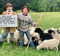 Stephan Maag (rechts) und Antonius, ein ehemaliger Mitbewohner