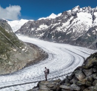 Der Aletschgletscher