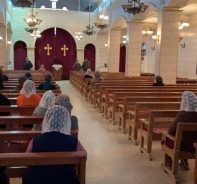 Gottesdienst in der Jungfrau-Maria-Kirche